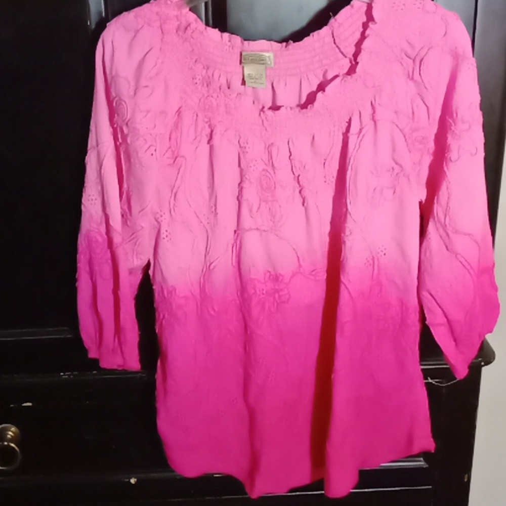 Art & Soul L Pink Blouse